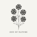 Jaguar Rosette Sticker, Son of Nature transparent sticker