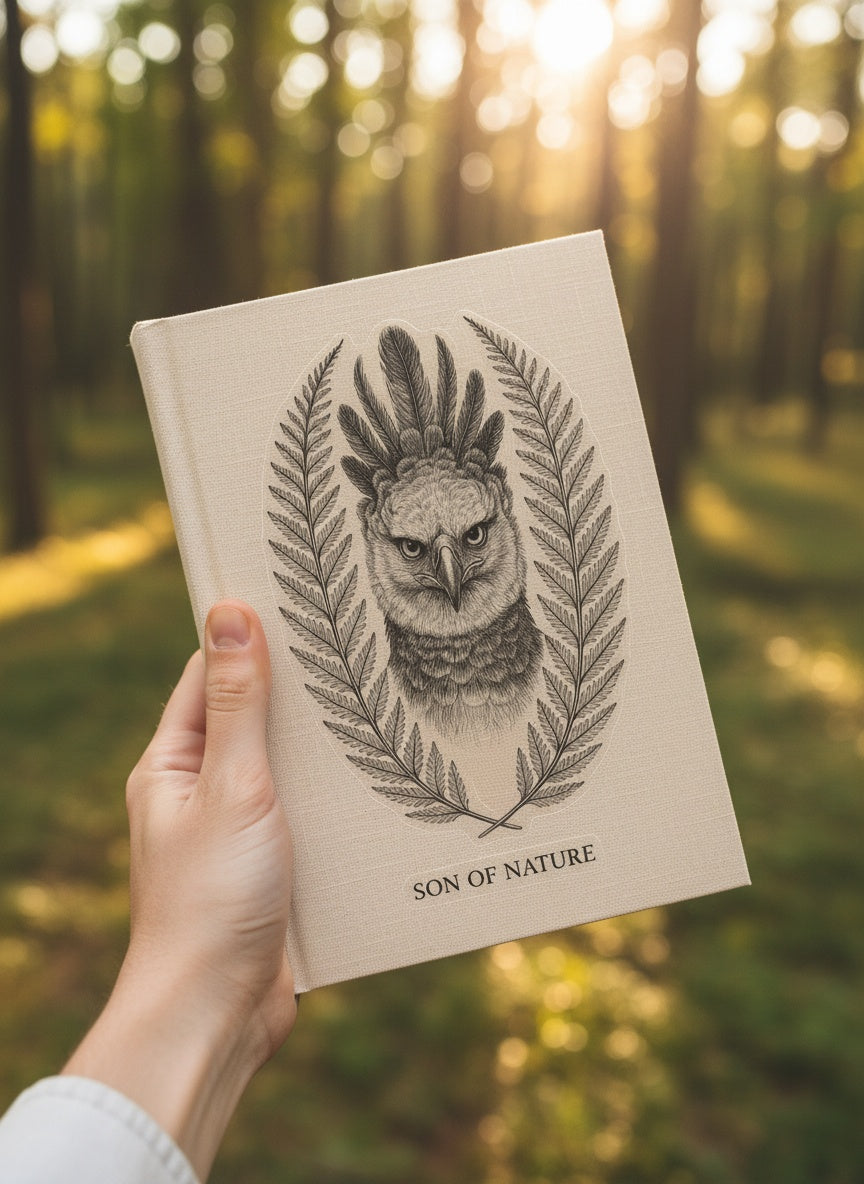 Harpy Eagle Sticker in use, Son of Nature