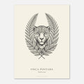 Jaguar fine art print on archival paper, unframed