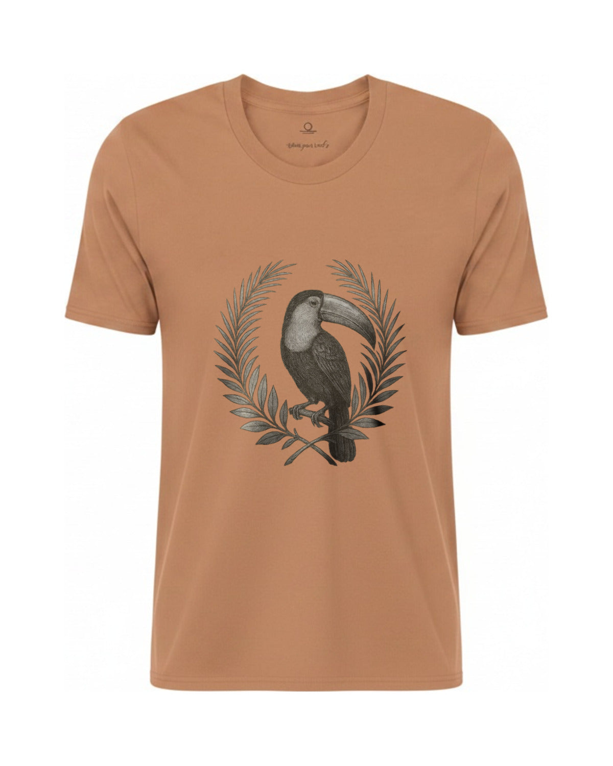 Tucano toucan crest tee, Sandstone